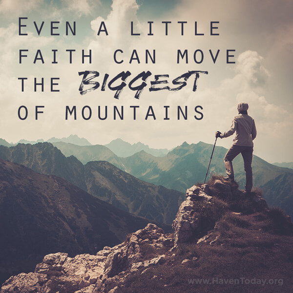 faith still moves mountains